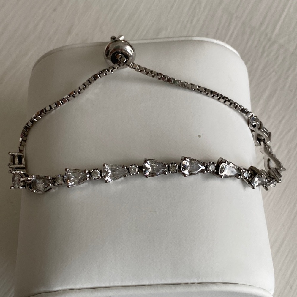 8 Carat Diamond Bolo Tennis Bracelet 925 Sterling Silver - Picture 6 of 15